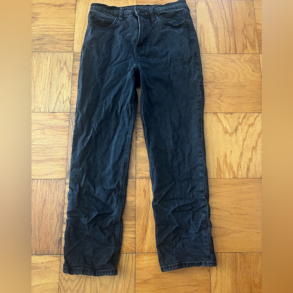 Women’s Black Straight Leg Jeans